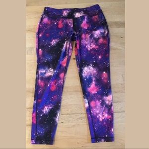 DANSKIN Now Space Galaxy Fitted Yoga Legging Pant